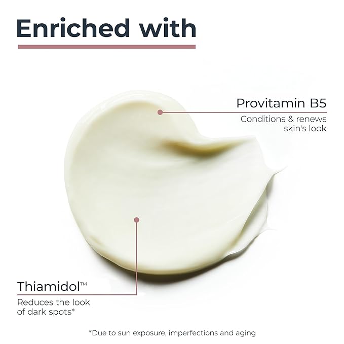 Eucerin Radiant Tone Night Cream, Dark Spot Corrector with Thiamidol, Night Moisturizer for Face Helps Visibly Reduce the Look of Persistent Dark Spots, All Skin Types, 1.7 Oz Bottle