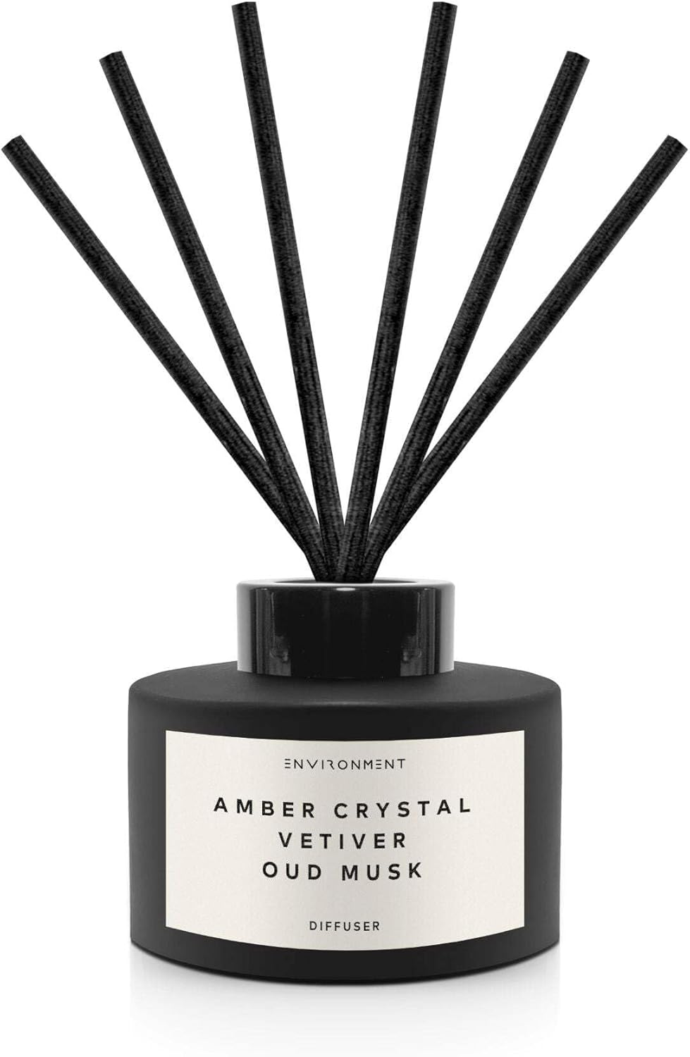 Environment Inspired by Designer Perfume BR540 Reed Diffuser, 200ml Luxury Scented Aromatherapy (Amber Crystal | Vetiver | Oud Musk) Reed Diffusers for Home, Diffusing Oil, Home Fragrance Products