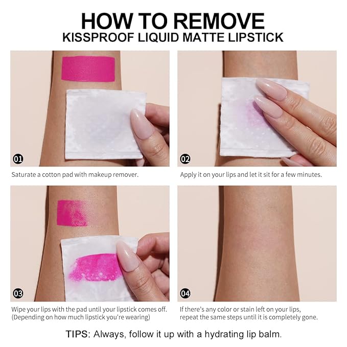 Oulac Pink Matte Lipstick for Women, Long Lasting Liquid Lip Stick High Impact Lip Gloss Full Coverage Lip Makeup with Vitamin E Waterproof Formula,Vegan M29