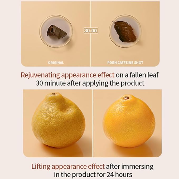 IOPE BIO-PDRN Caffeine Shot Serum | 38% Plant-Based Vegan PDRN & 20,000ppm Caffeine & Niacinamide in a Bottle, Plumping Skin, Intense Lifting and Firming, Korean Skincare, 1.01 Fl Oz