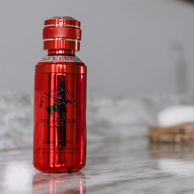 Beverly Hills Polo Club Cologne for Men Bonus Pack Designer Eau De Toilettes 3.4oz + 0.5oz 2 count (Ignite)