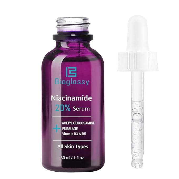 20% Niacinamide Serum for Face,Niacinamide Vitamin B3 B5 Concentrated Serum,Moisturizer,Pore Minimizer,Anti-aging Discoloration Correcting Treatment