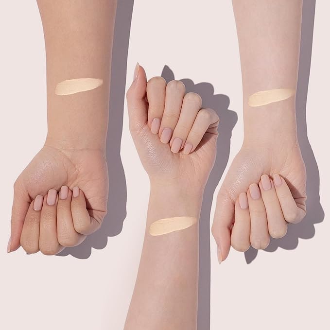 Cellglow Pro Lasting Cushion Foundation, Brighten Skin Skincare Foundation Cushion Natural Coverage Nourishing Makeup, Breathable and Lightweight, Vegan, Warm Vanilla, Refill Included