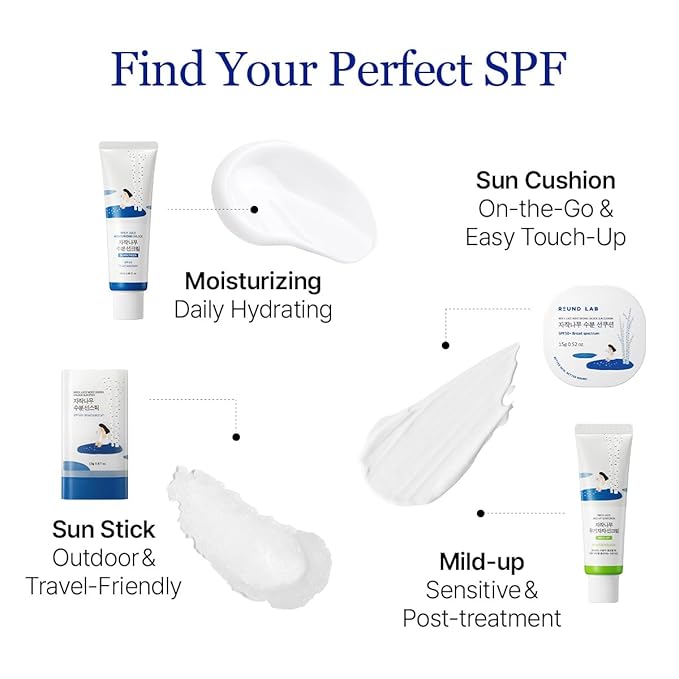 ROUND LAB Birch Juice Moisturizing UV LOCK SPF 45 | NBC No1 SPF, Glow Sunscreen for Daily Skincare, Non-toxic, UV Protection, Lightweight, Oil-Free, Organic, Korean Sunscreen (1.69 Fl Oz)