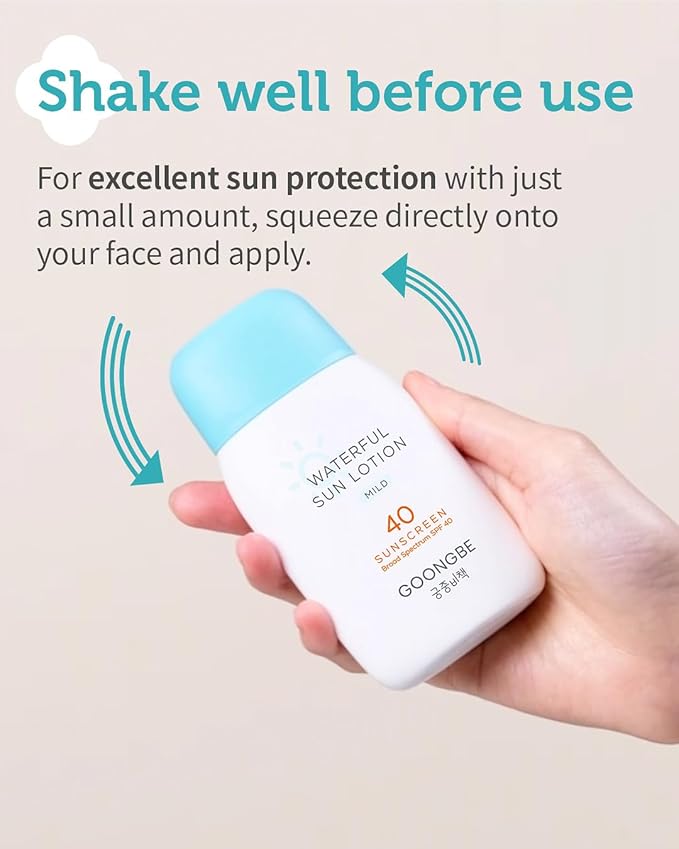 Sun Lotion SPF 40 & Sun Stick SPF 50-100% Zinc Oxide Mineral Sunscreen - No White Cast - Vegan Reef-Safe for Babies Kids Adults - Korean Skincare, 2.82oz & 0.49oz