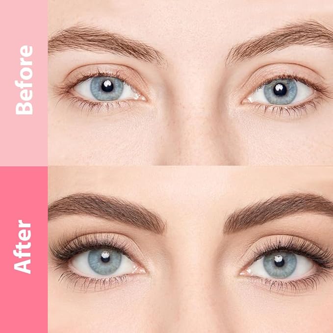 evpct 1Pcs Midium Brown Magic Microblading Dual-Ended Eyebrow Contouring Pen Brow Pencil, with 4 Brush Micro-Fork-Tips Applicator and Precise Brush-Tip Hair Like Stroke, Dual-ended Eyebrow Brush