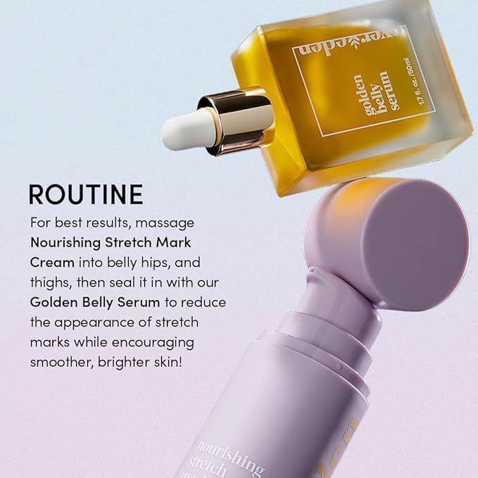 Evereden Nourishing Stretch Mark Cream 50ml | Clean and Unscented Pregnancy Skincare | Stretch Mark Prevention