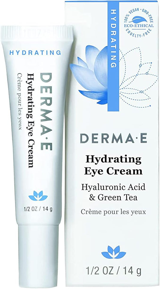 Derma E Hydrating Eye Cream with Hyaluronic Acid 0.5 ounces