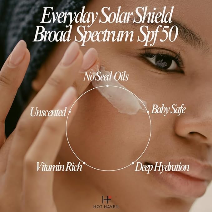 Tallow Sunscreen SPF 50 – Everyday Solar Shield Mineral Sunscreen | Grass-Fed Tallow & Zinc Oxide – Non-Greasy, Baby Safe, Reef Friendly, Chemical-Free Moisturizer – 3.38 oz