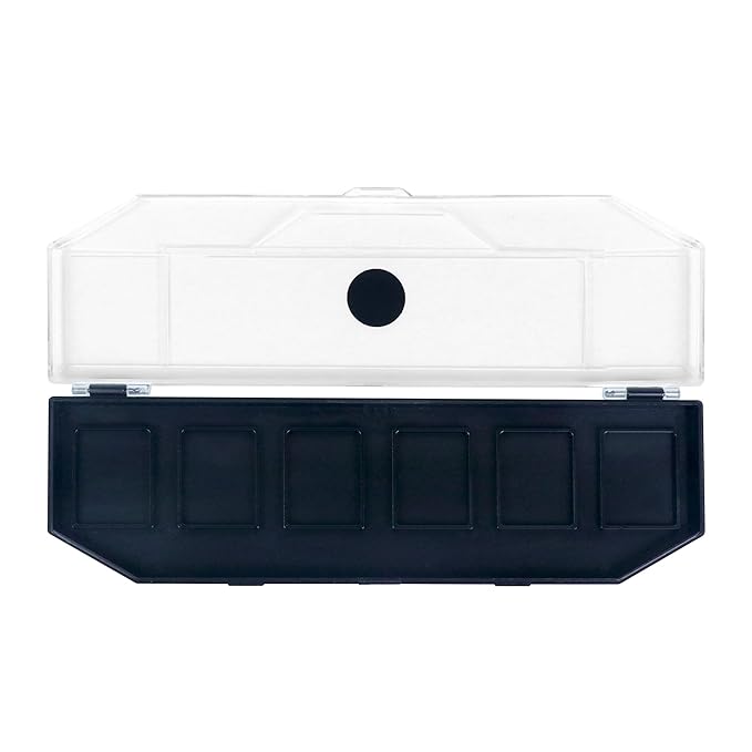 6 Color Empty Alcohol Activated Palette for Refills and Custom Palette Creation