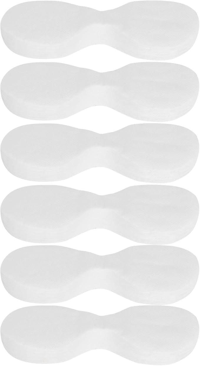 Eye Paper 600pcs Disposable Cotton DIY Eye Paper, Beauty Salon Eye Sheet for Moisturizing Paper Eye s Toner Lotion Paper.