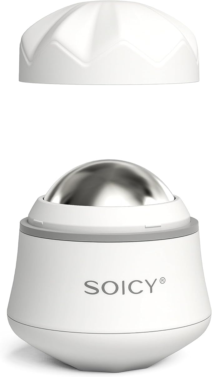 Facial Roller Stainless Steel Eye and Face Ice Massage Roller 360 Degree Rotate Ice Massage Roller Beauty Skin Care Tool