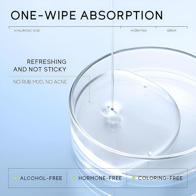 Hyaluronic Acid Serum for Face, Hydrating Face Serum for Dry Skin W/Hymagic-4D, Squalane, Vitamin C & E for Plumping, Hydrating & Anti-Aging Serum, Skin Care, 1.06fl.oz, Pack of 2