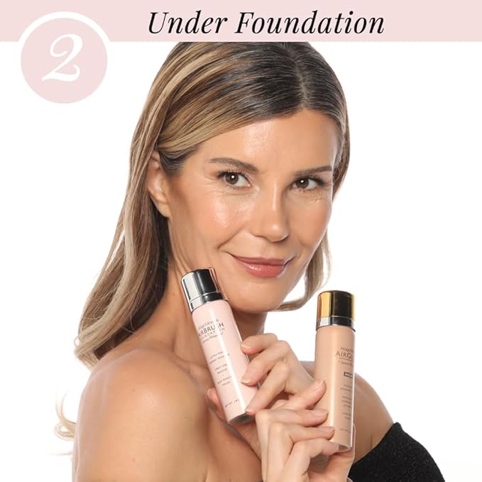 Jerome Alexander MagicMinerals AirGlow Tinted Highlighting Night Mist, Illuminating Airbrush Tinted Moisturizer Spray | Natural Pearl