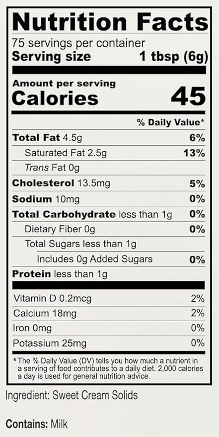 Anthony's Heavy Cream Powder, 1 lb, Gluten Free, Non-GMO, Keto Friendly, Product of USA