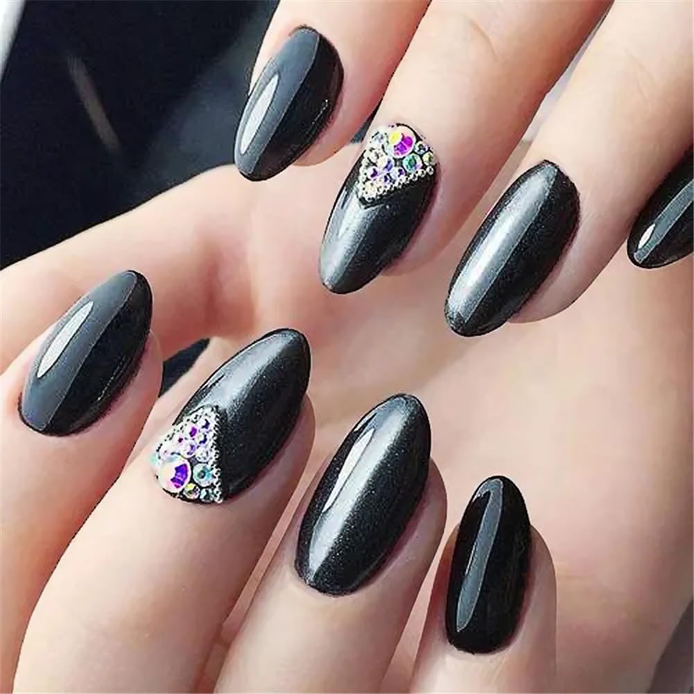 1500 Pieces SS16 4mm Flatback Rhinestones Clear Glass Round Gems Crystals for Nail Art DIY Crafts Clothes Shoes Bags （Dark Grey）