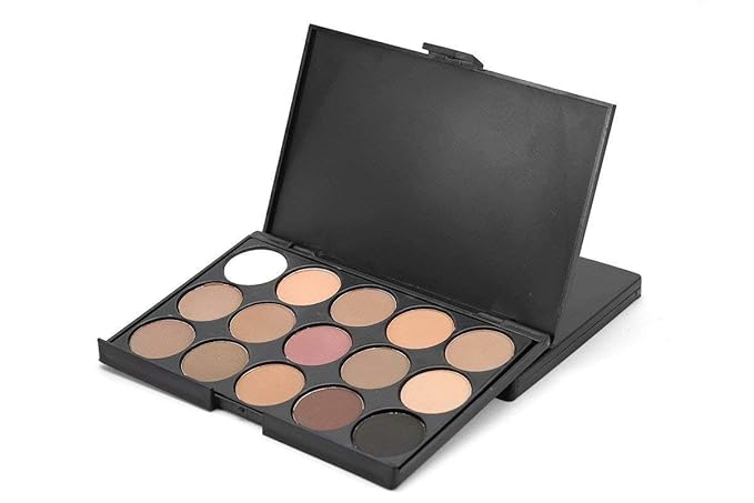 15 Colors Eyeshadow Makeup Palette Cosmetic Contouring Kit - Perfect for Professional and Daily Use