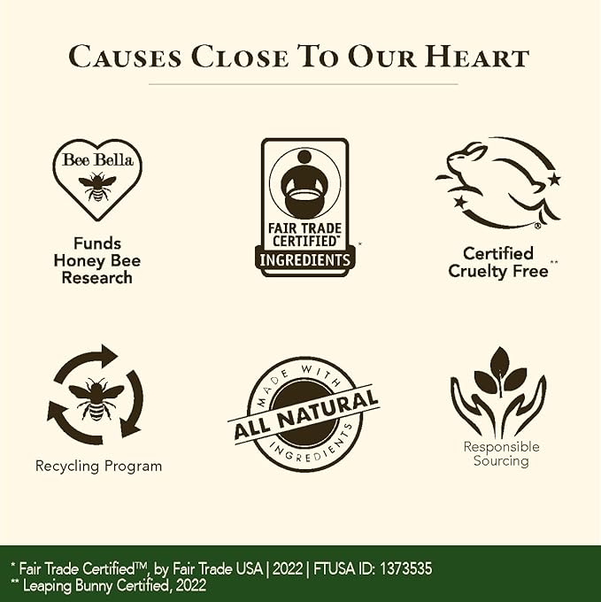 Bee Bella Lip Balm, Pomegranate Mango, 3 Pack - Moisturizing Lip Care, 100% Natural, Original Organic Beeswax with Vitamin E, Handmade in USA