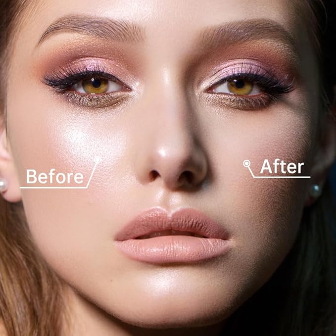 CATKIN Poreless Finish Loose Setting Powder Makeup, Translucent Matte Finishing Makeup for All Skin Tones, 3 Colors Even Skin Tone – 0.42 oz Includes Velour Puff