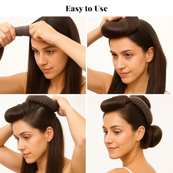 6-Pack Heatless Hair Curlers for Overnight Curls – Soft Flexi Rods for No Heat Styling, Comfortable Hair Rollers to Sleep In for Women, Heatless Curling Rod Set for Natural Waves