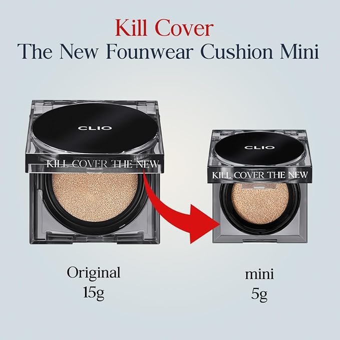 CLIO Kill Cover The New Founwear Cushion (Mini, 5g, 2 LINGERIE)