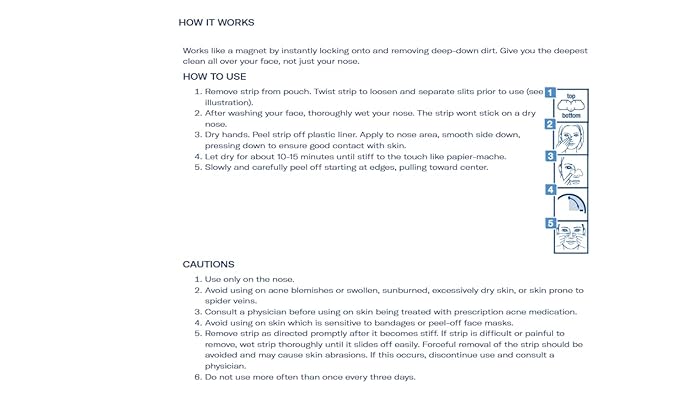 Bioré Original Blackhead Remover Strips, Deep Cleansing Nose Strips With Instant Pore Unclogging, Features C-Bond Technology, Oil-Free, Non-Comedogenic Use, 14 Count