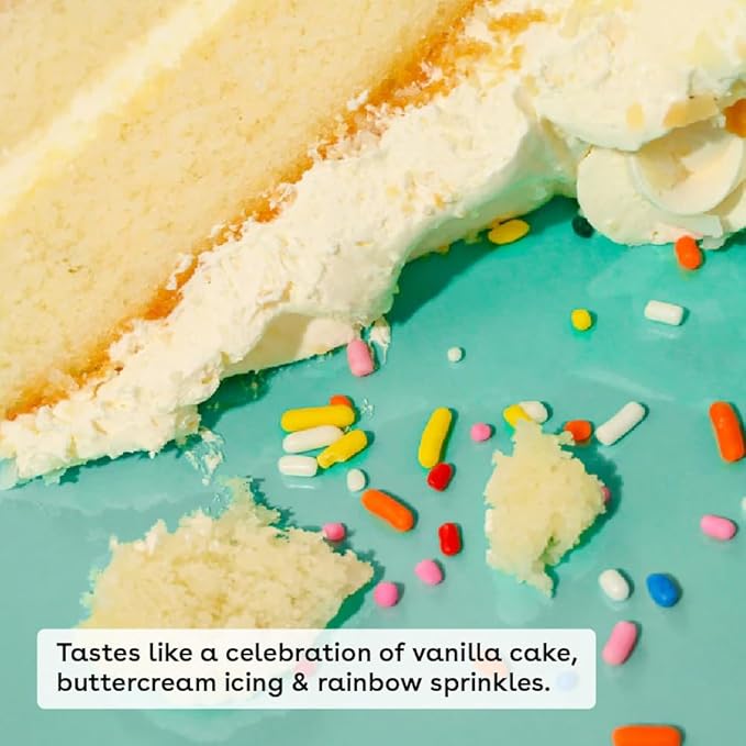 eos Natural Shea Lip Balm- Birthday Cake, All-Day Moisture Lip Care Products, 0.25 oz