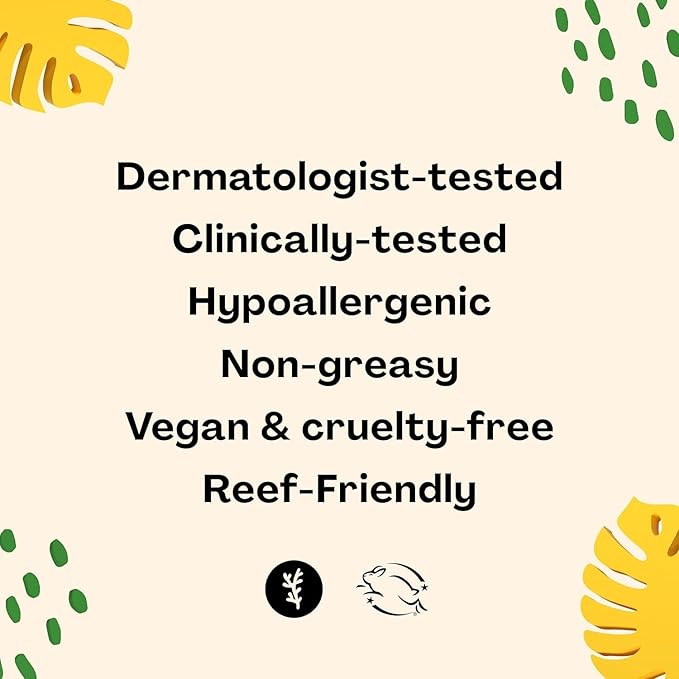 Hello Bello Mineral SPF 50 Face & Body Sunscreen Stick, Water Resistant and Reef Friendly Roll On Sun Protection, 1oz