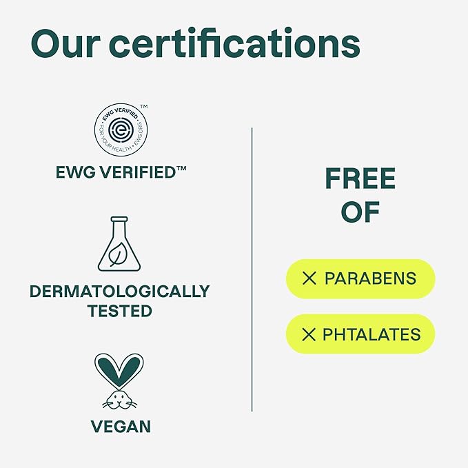 ATTITUDE Body Cream, EWG Verified Moisturizer, Vegan Moisturizing Products For Dry Skin, Dermatologically Tested, Lemon Leaves, 8 Fl Oz (Pack of 6)