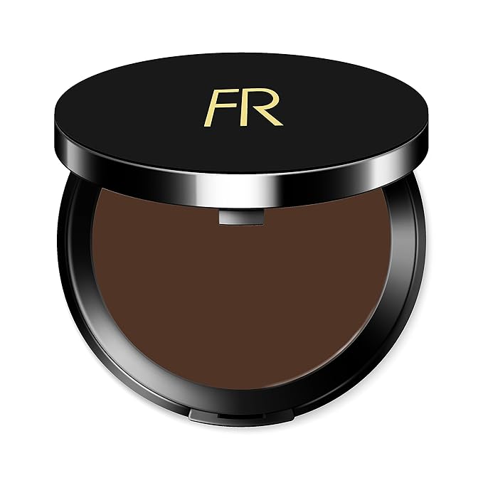Cream To Powder Foundation by Flori Roberts, Full Coverage for Women of Color or Deeper Skin Tones, Long Lasting Makeup, Matte Finish, Covers Uneven Complexion and Hides Imperfections, 0.30 oz