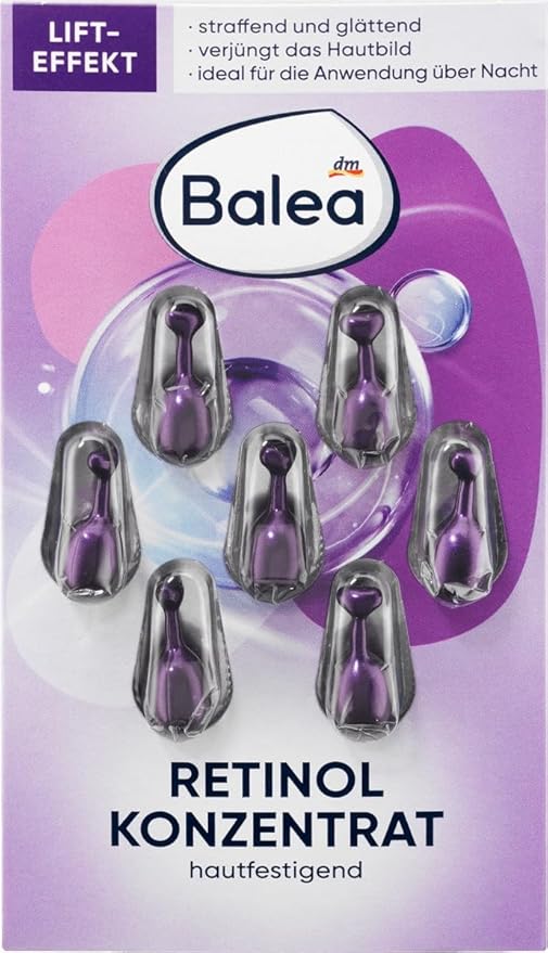 Balea Concentrate Retinol Serum, 7 capsules