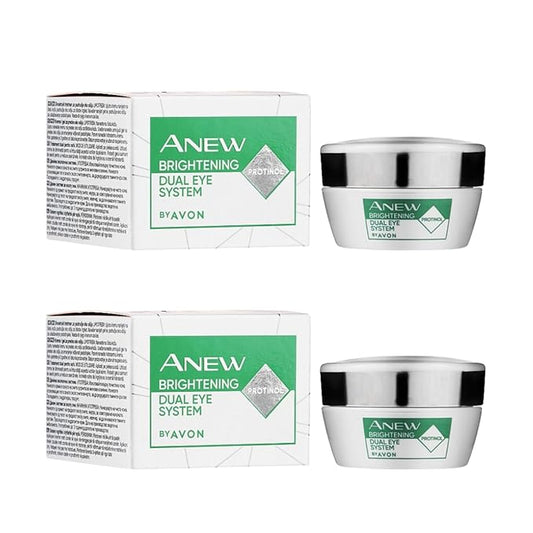 AVON Anew Brightening Dual Eye System 20 ml / 0.66 fl oz (2 pack)