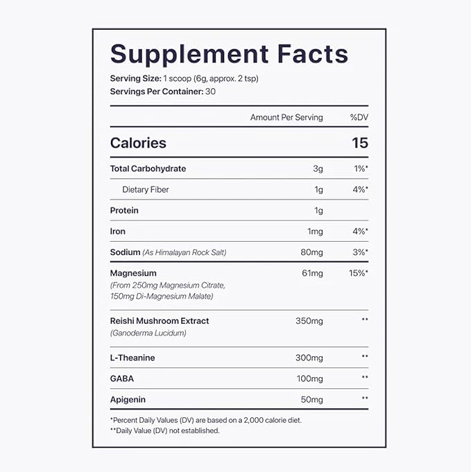 Beam Dream Sleep Powder, Sleep Supplement, Sleep Aids for Adults, Melatonin Free, Contains Magnesium, L Theanine, Apigenin, Natural Sleep Aid, Vegan, Non GMO, Dairy Free, 3rd Party Tested, 30 Servings