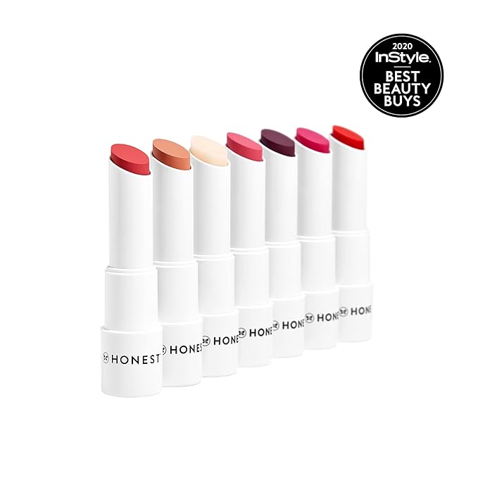 Honest Beauty Tinted Lip Balm | Antioxidant-rich Acai Extracts + Avocado Oil | EWG Certified, Vegan, Cruelty Free | Dragon Fruit