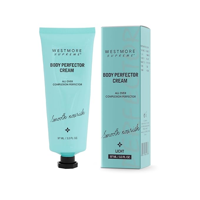 Body Perfector Cream,All-Over Complexion Perfector, Concealer Evens Skin Tone Sweat-Proof Non-fading Makeup, Long-Lasting CC Foundation, Waterproof Transfer-Resistant Skin Tint (LICHT)
