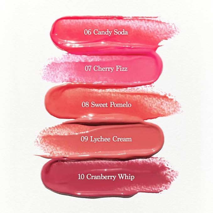 Dasique Melting Candy Balm (#10 Cranberry Whip) | Glossy Balm | Moisturizing | For dry Lips | Vegan