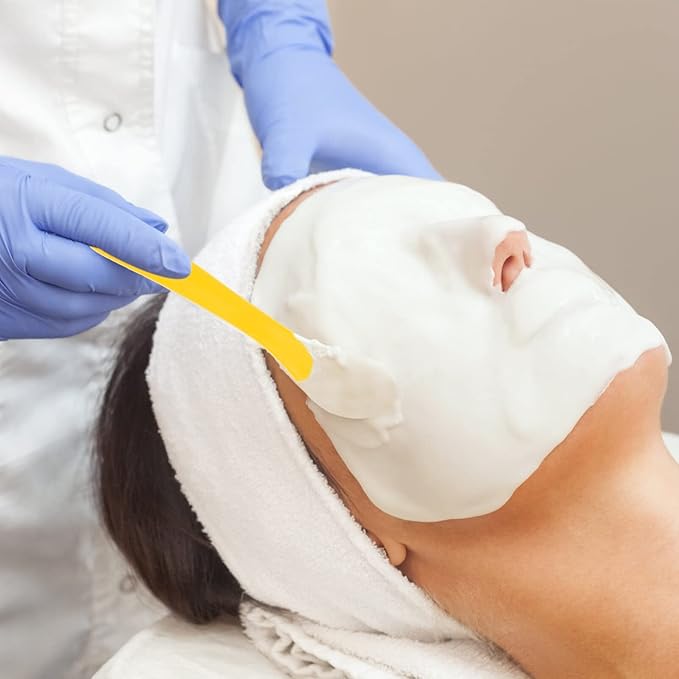 Healifty 10 Pcs makeup spatula plastic makeup DIY Accessories Facial Cream Spatulas Cream Spoon DIY Makeup Spatula small spoons Spatula Premium makeup spatula tool 15c cosmetic applicator