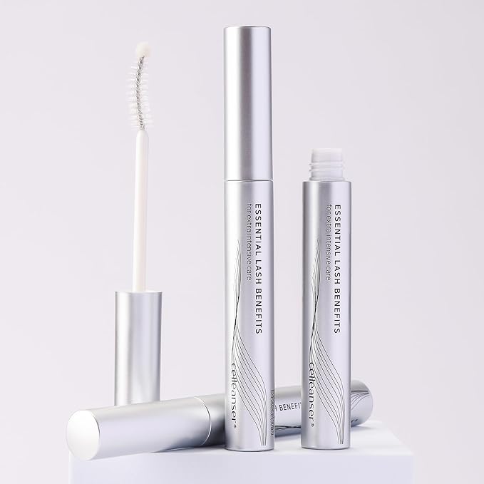 Essential Lash Benefits-Eyelash Growth Serum, Advanced Formula to Enhance Longer, Fuller, and Thicker Lashes, 0.24 fl. oz.
