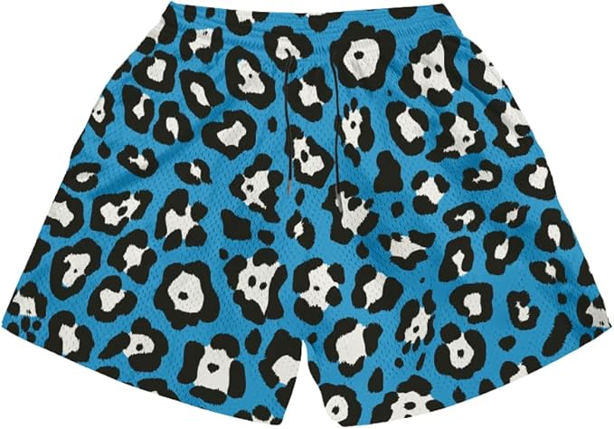 Fashion Funny Animal Printing Swim Trunks 5 inch Inseam Quick Dry Active Board Shorts for Men