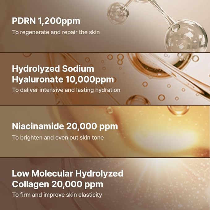 Dr. Reju-All Advanced PDRN Rejuvenating Cream 0.7oz (20g) | 99% Purity PDRN Salmon DNA, Collagen Gel Skin Repair Cream with Hyaluronic Acid & Niacinamide for Glass Skin | Night Routine Korean Skincare