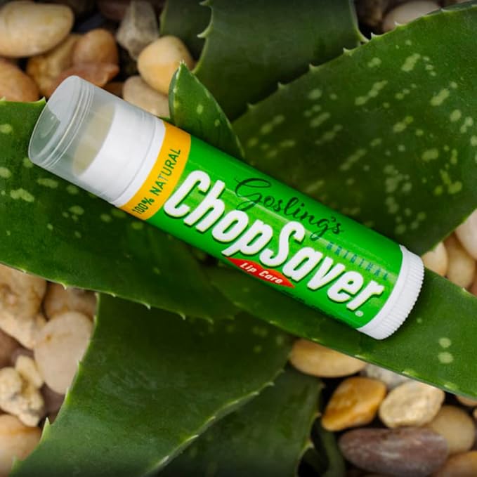 Gosling's Original ChopSaver Lip Care, All Natural Hydrating Lip Balm, Chapstick for Musicians and More, Effective Relief for Dry, Cracked Lips and Skin, Made in USA, 0.15 Oz (Pack of 6)