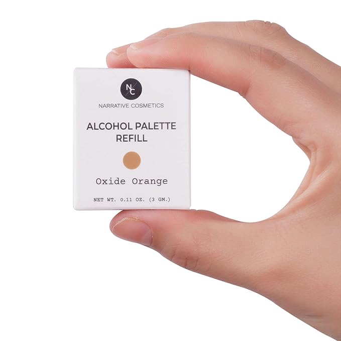 Alcohol Palette Refill Pans - Skin Tones - Oxide Orange