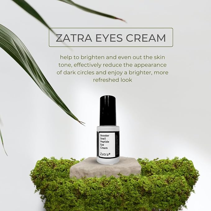 Eye Cream Peptide Snail Mucin Filtrates! NIACINAMIDE- Moisturizer, Brightening, Reduce Dark Circles & Wrinkles, Fine Lines, Sign of Aging. Made in Korea Skincare!