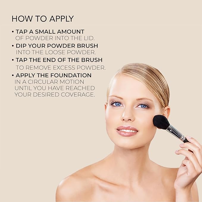 bellapierre Mineral Foundation SPF 15 - Loose Powder Foundation | Vegan & Cruelty Free Natural Makeup | Full Coverage Matte Finish | Hypoallergenic | Oil & Talc Free - 0.32 Oz - Ultra