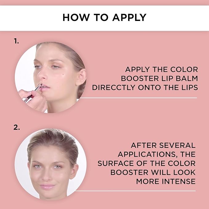 ARTDECO Color Booster Lip Balm in nude - nourishing lip balm with color-adapting pigments - lip plumper with spearmint flavor - prevents dryness & chapping - lip care with kernel oil - 0.1 Oz