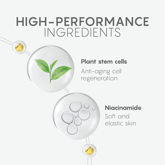 Beautyboost Hydro Booster Anti-Aging Cream W/Hyaluronic Acid, Cotton Stem Cells, Squalane & Niacinamide- 1.7 Fl Oz Gel-Cream Moisturizer for Extra-Dry Skin, Skin Elasticity, Quick-Absorbing