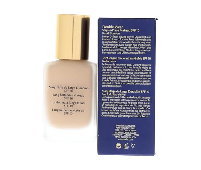 ESTEE LAUDER Double Wear Makeup 1w2 Sand 1.0 oz.