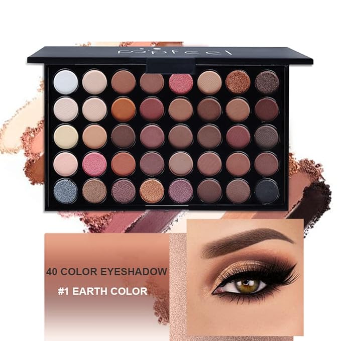 All In One Makeup Kit for Women Full Gift Surprise Makeup Set Includes Makeup Brush Set Eyeshadow Palette, Lip Gloss Set, Liquid Lipstick, Makeup Sponge, Foundation, Concealer, Eyebrow Pencil, Blush