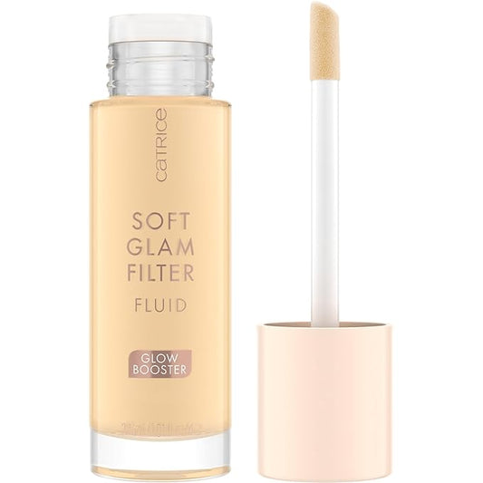 Catrice | Soft Glam Filter Fluid | Luminous Make Up Base & Highlighter for Radiant Complexion | With Vitamin E & Squalene | Vegan & Cruelty Free (10 | Fair - Light)