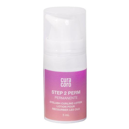 Curacoro Lash Lift Perm Lotion - Professional Eyelash Perm Kit, Semi-Permanent Lash Curling, Nourishing Collagen, Hygiene Safe & Easy to Clean, Professional Use (Step 2)